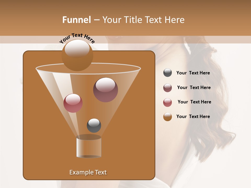 Alone Wedding Fashion PowerPoint Template