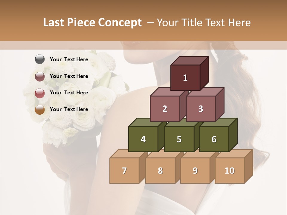 Alone Wedding Fashion PowerPoint Template