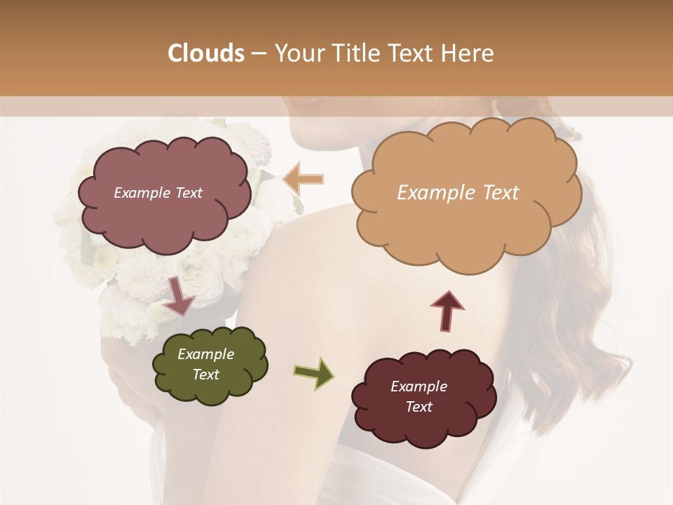 Alone Wedding Fashion PowerPoint Template