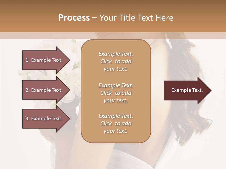 Alone Wedding Fashion PowerPoint Template