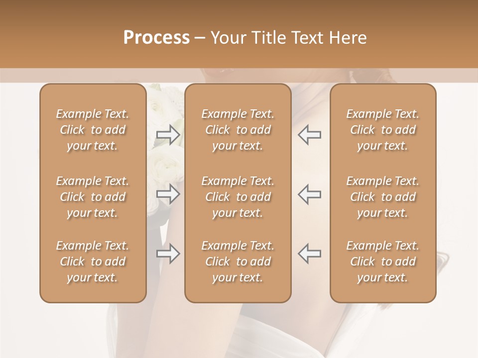 Alone Wedding Fashion PowerPoint Template