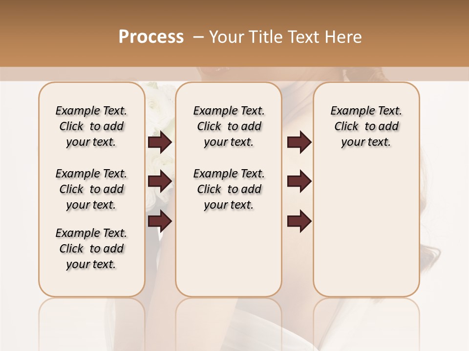 Alone Wedding Fashion PowerPoint Template