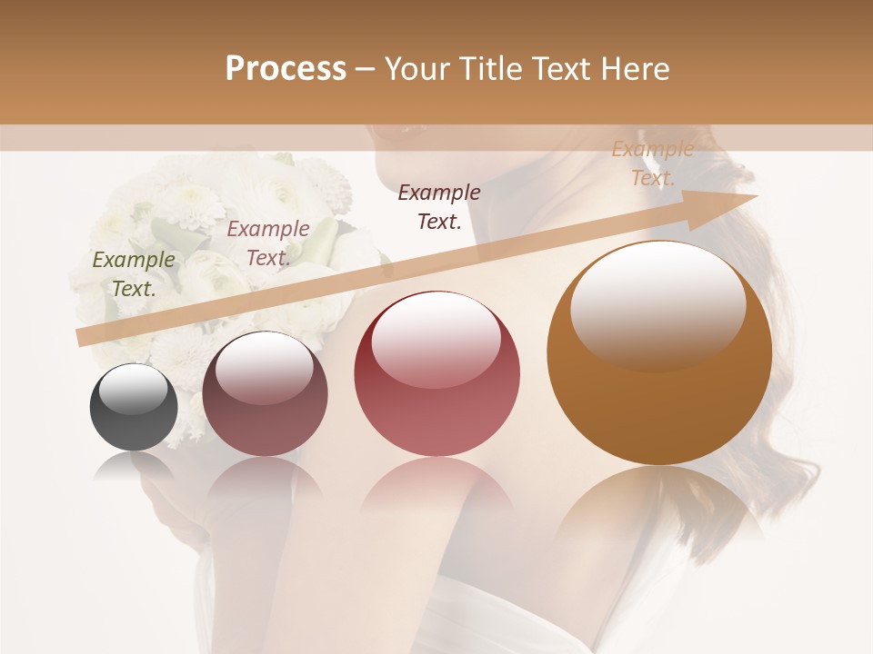 Alone Wedding Fashion PowerPoint Template