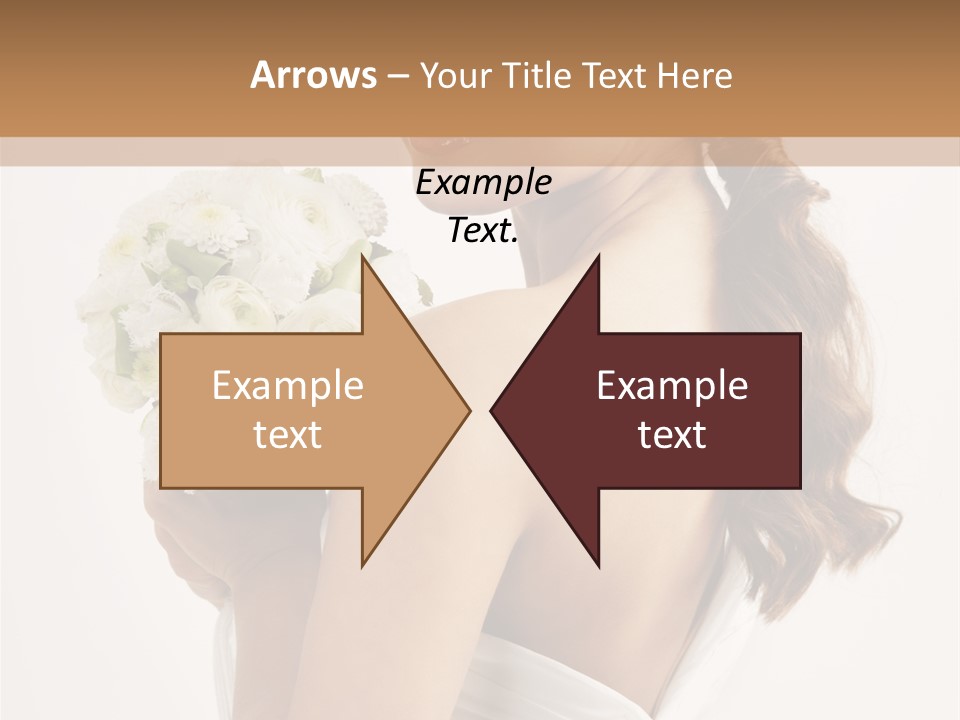 Alone Wedding Fashion PowerPoint Template