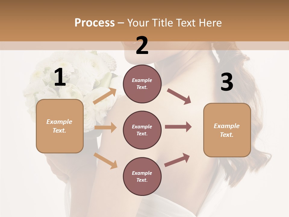 Alone Wedding Fashion PowerPoint Template