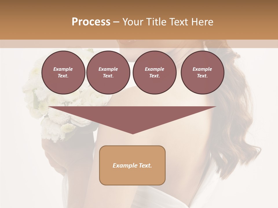 Alone Wedding Fashion PowerPoint Template