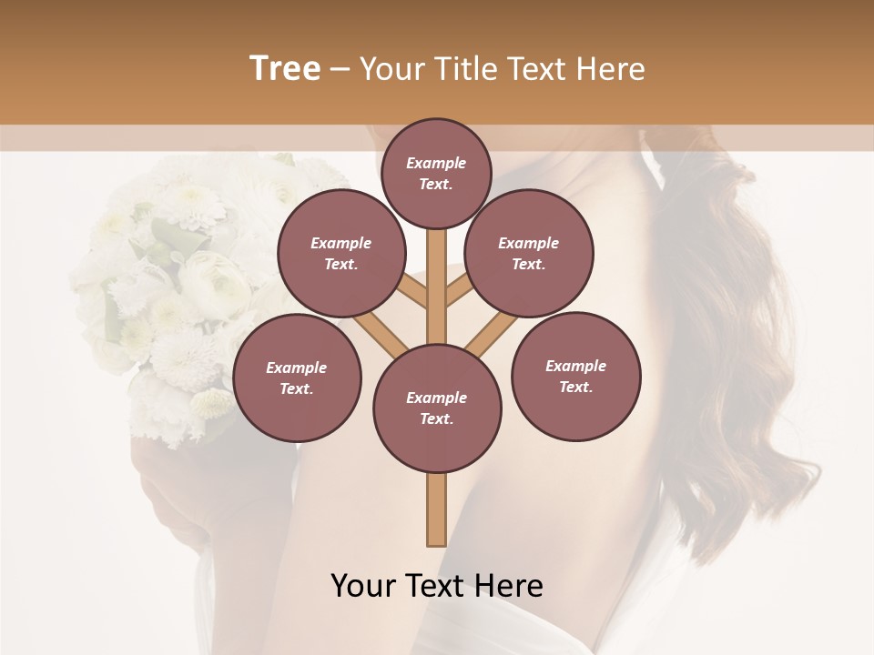 Alone Wedding Fashion PowerPoint Template