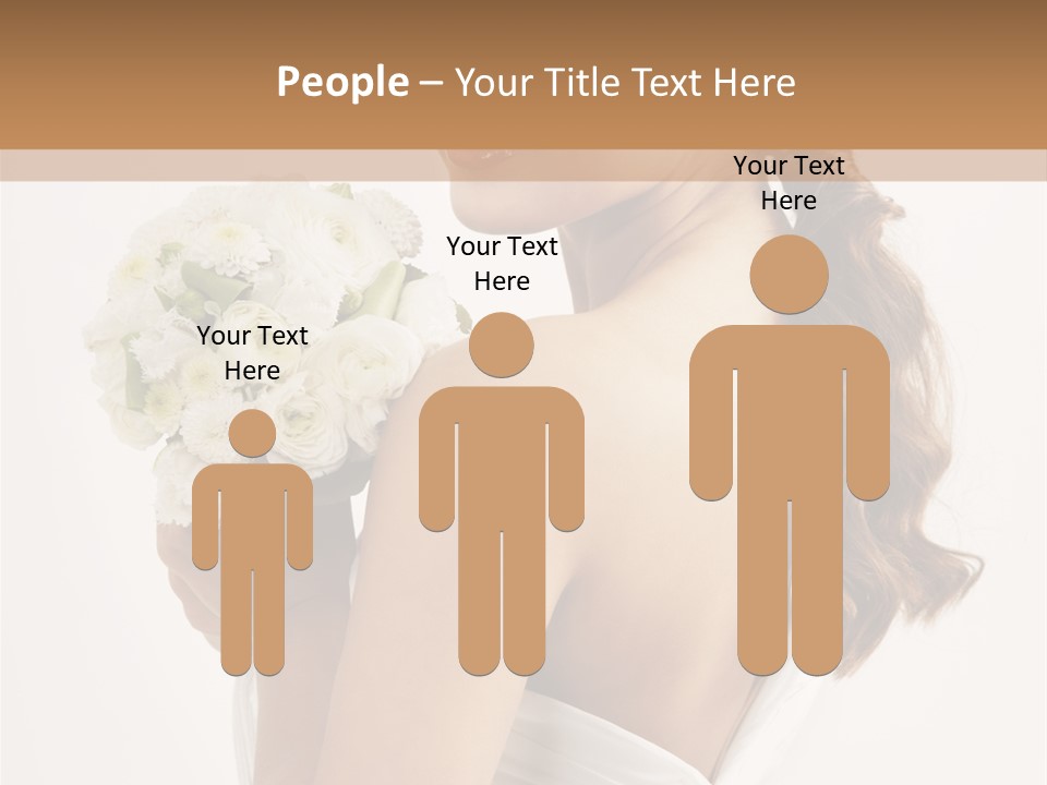 Alone Wedding Fashion PowerPoint Template