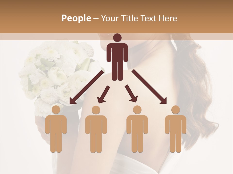 Alone Wedding Fashion PowerPoint Template