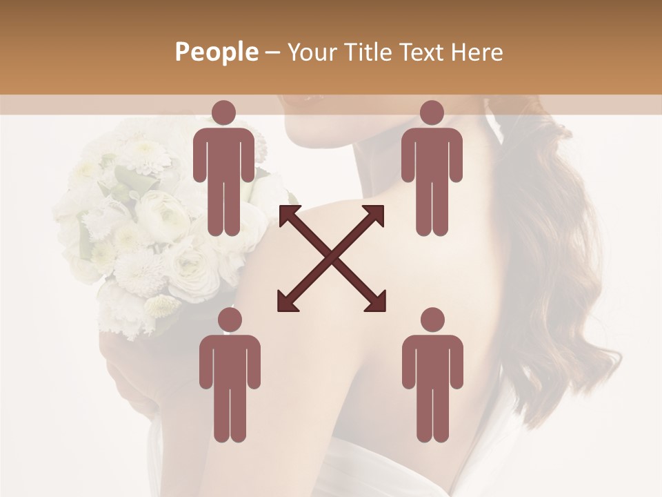 Alone Wedding Fashion PowerPoint Template
