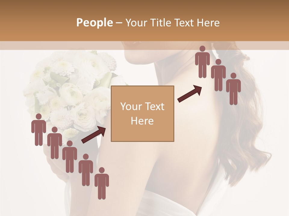 Alone Wedding Fashion PowerPoint Template