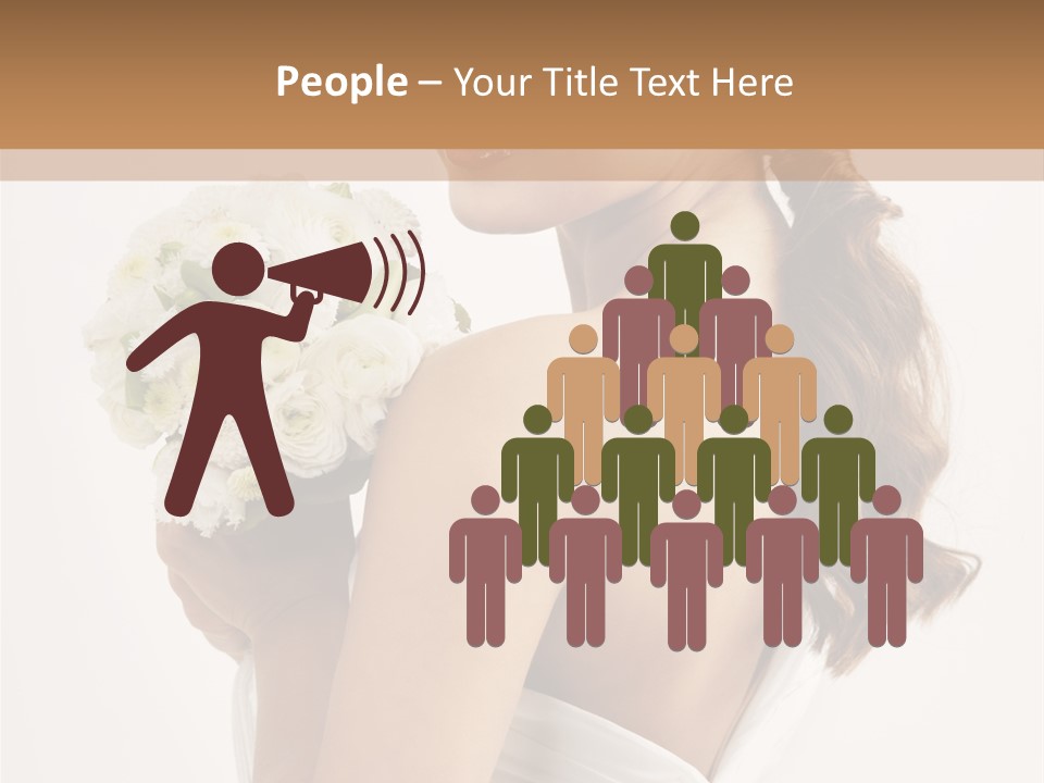 Alone Wedding Fashion PowerPoint Template