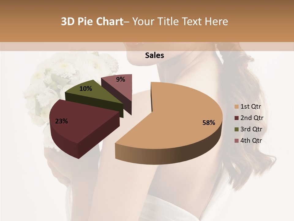 Alone Wedding Fashion PowerPoint Template