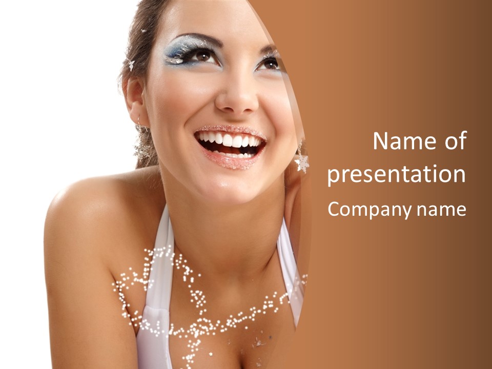 Expression Face Sexy PowerPoint Template