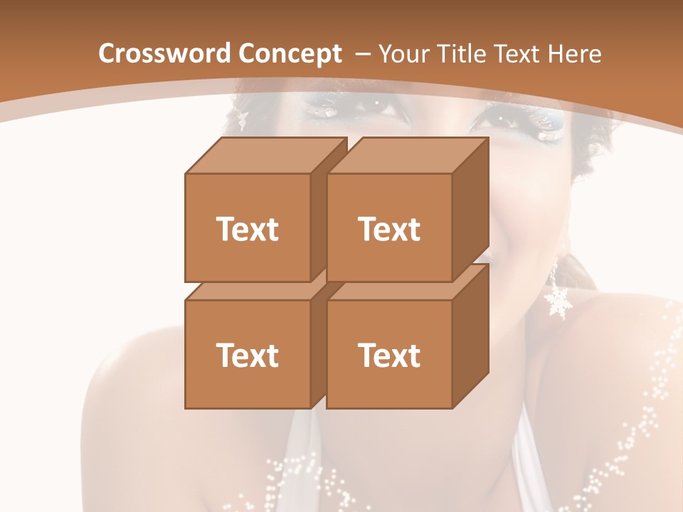 Expression Face Sexy PowerPoint Template