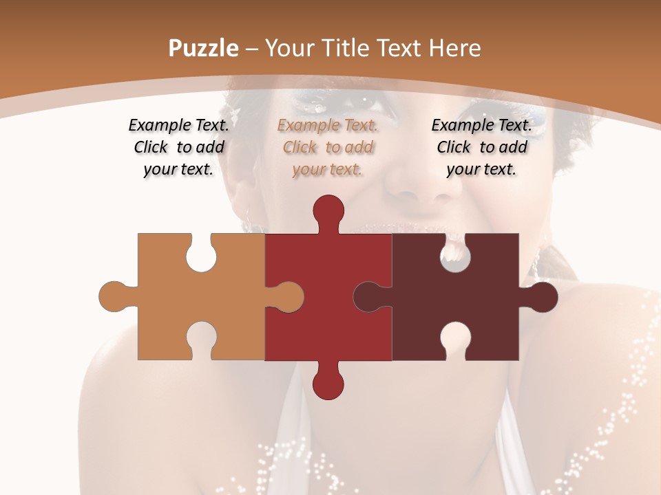 Expression Face Sexy PowerPoint Template