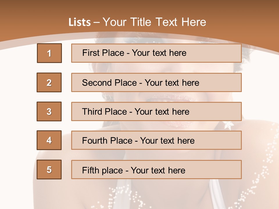 Expression Face Sexy PowerPoint Template