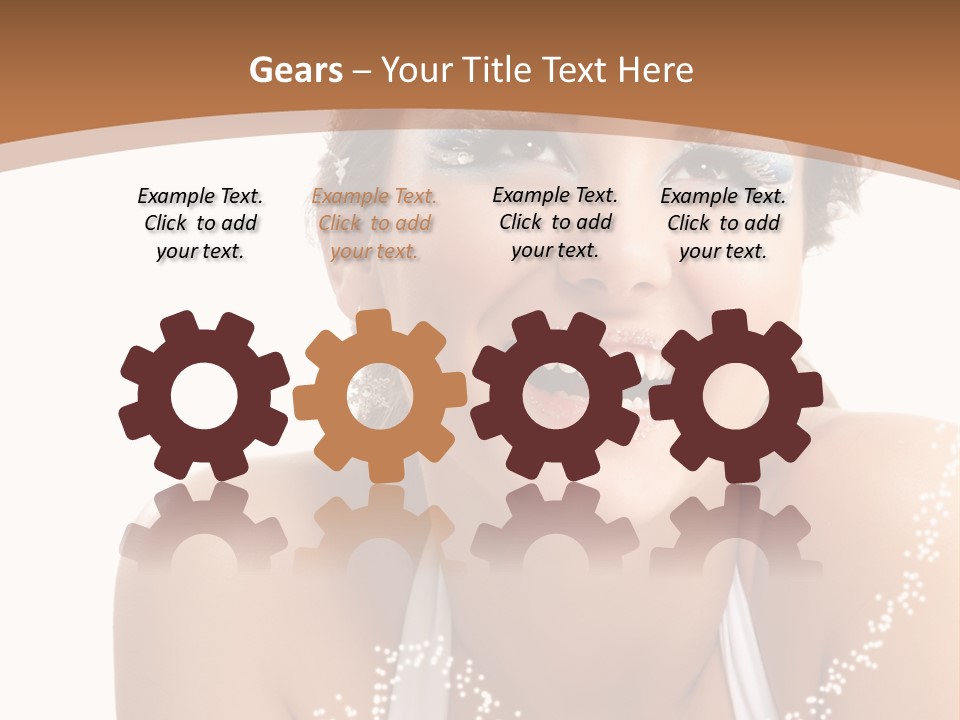 Expression Face Sexy PowerPoint Template