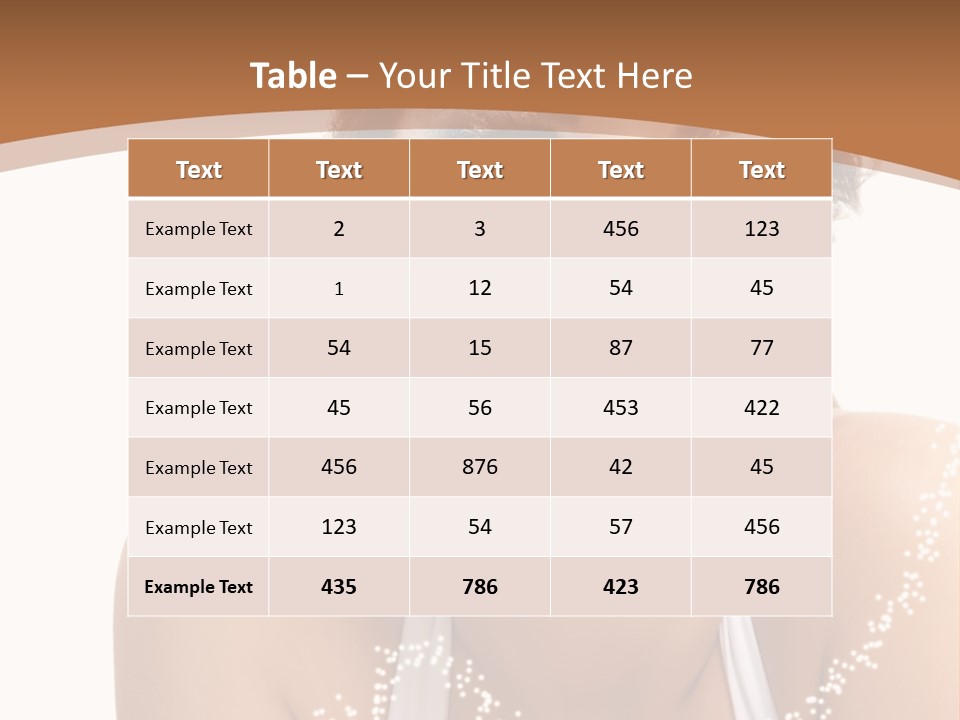 Expression Face Sexy PowerPoint Template