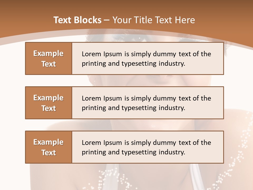 Expression Face Sexy PowerPoint Template
