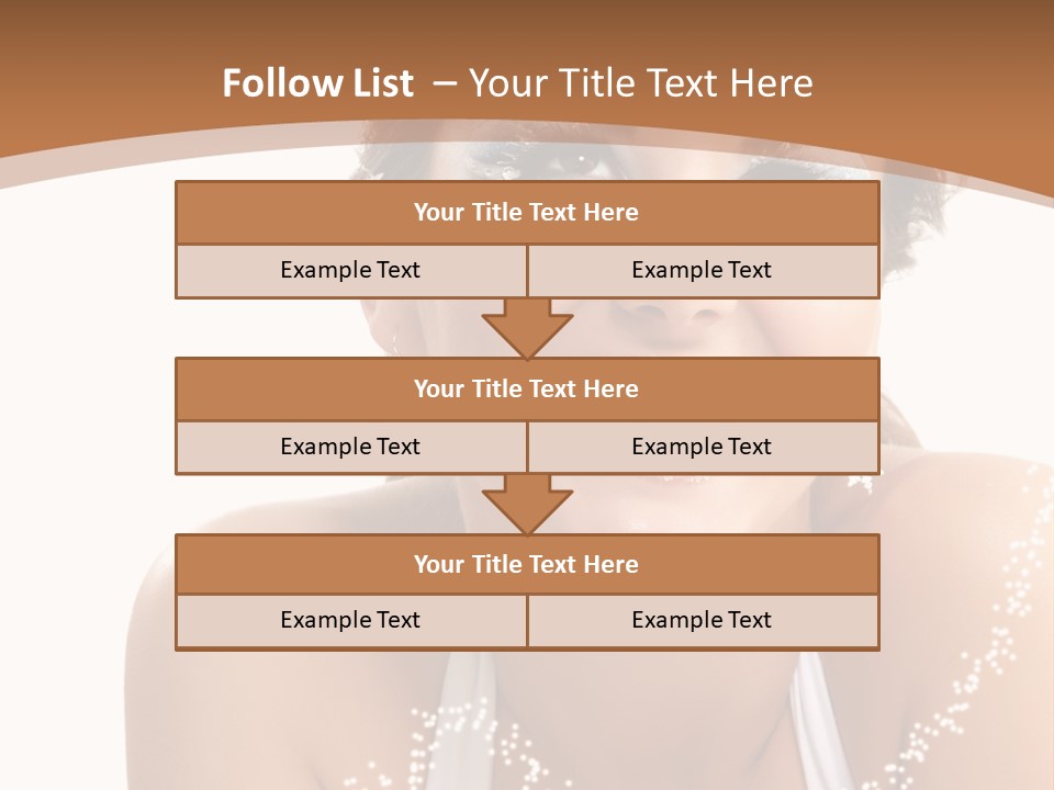 Expression Face Sexy PowerPoint Template