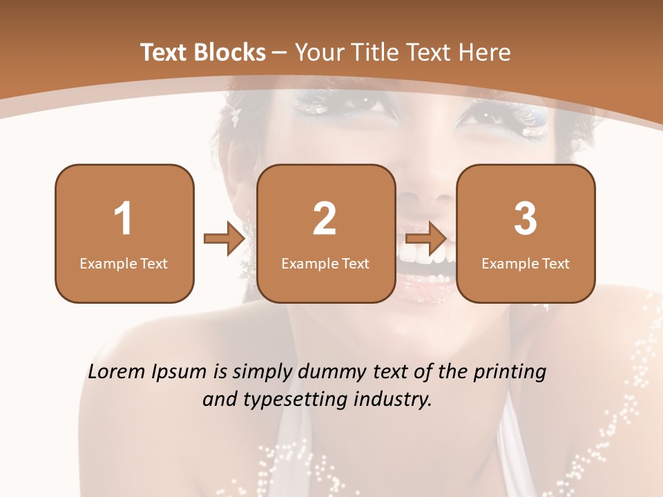 Expression Face Sexy PowerPoint Template