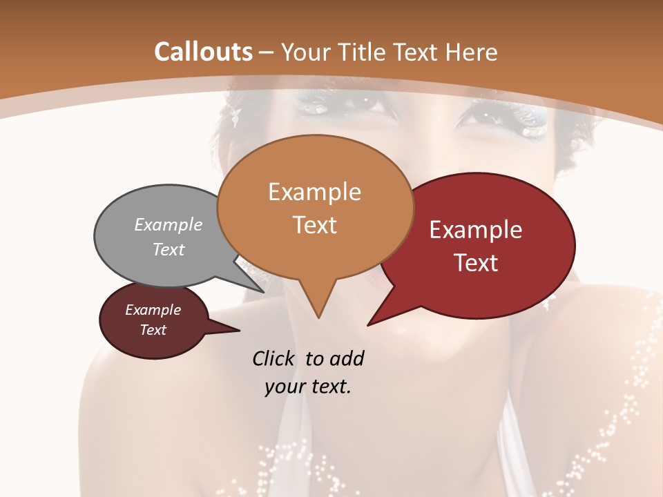 Expression Face Sexy PowerPoint Template