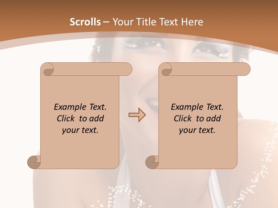 Expression Face Sexy PowerPoint Template