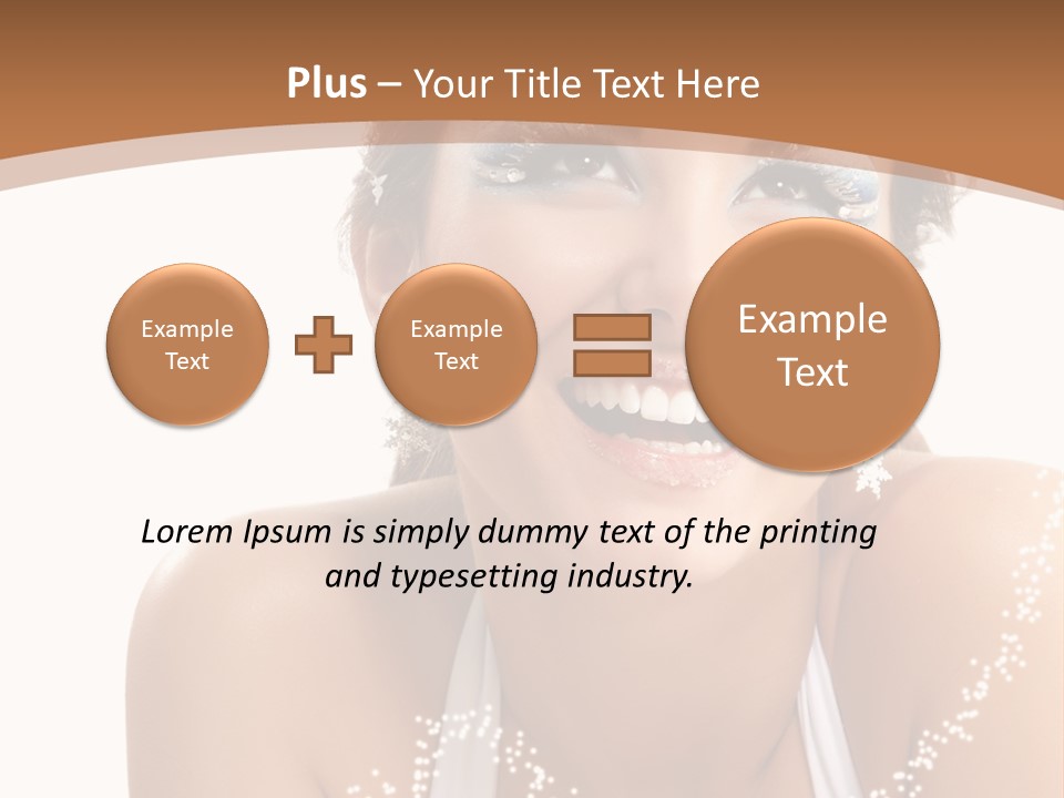 Expression Face Sexy PowerPoint Template