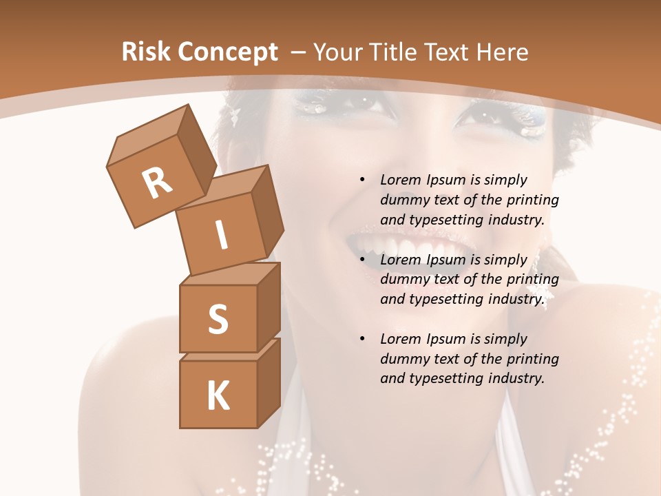 Expression Face Sexy PowerPoint Template