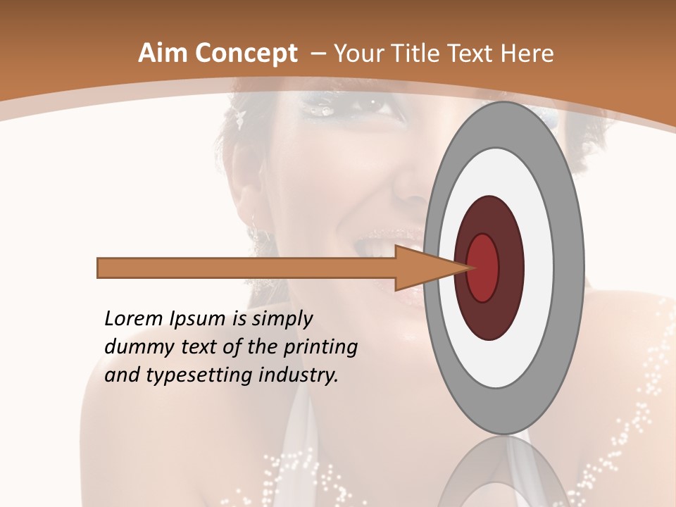 Expression Face Sexy PowerPoint Template