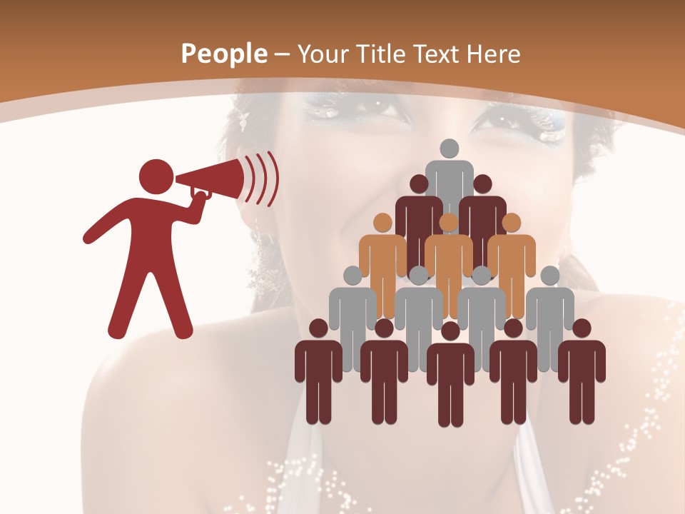 Expression Face Sexy PowerPoint Template