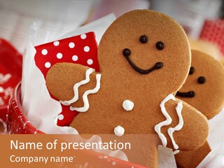 Fun X Mas Sugar PowerPoint Template