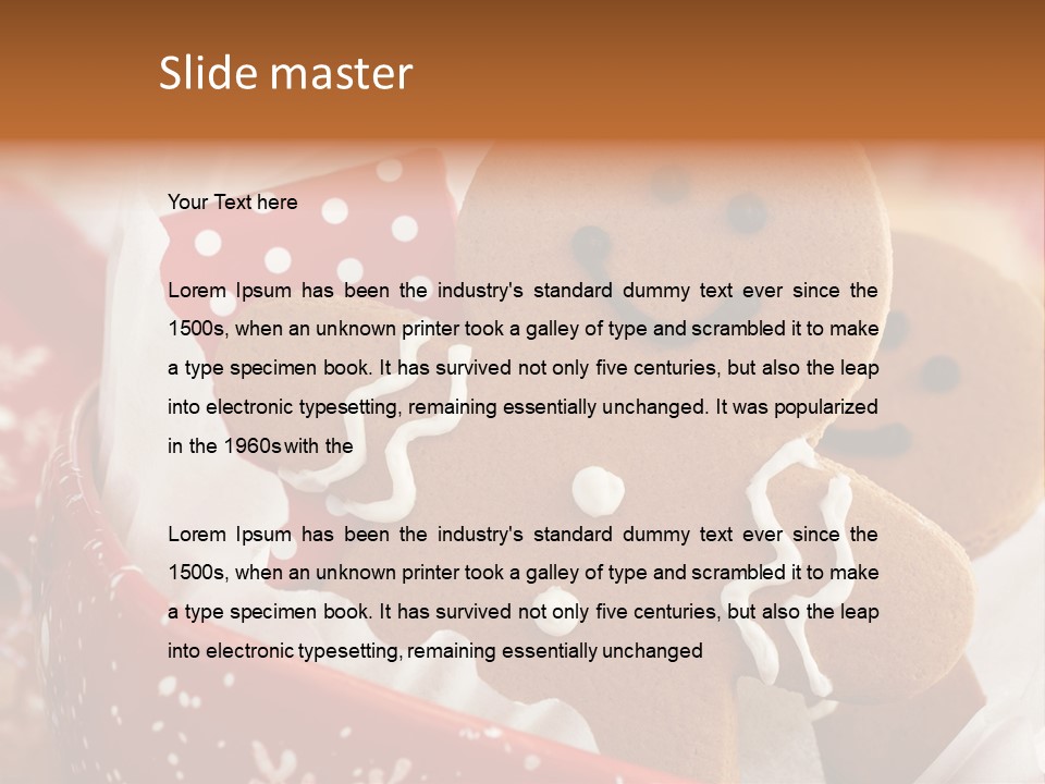 Fun X Mas Sugar PowerPoint Template