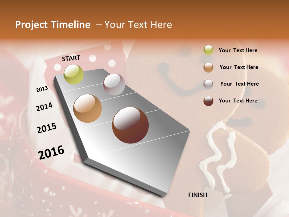 Fun X Mas Sugar PowerPoint Template