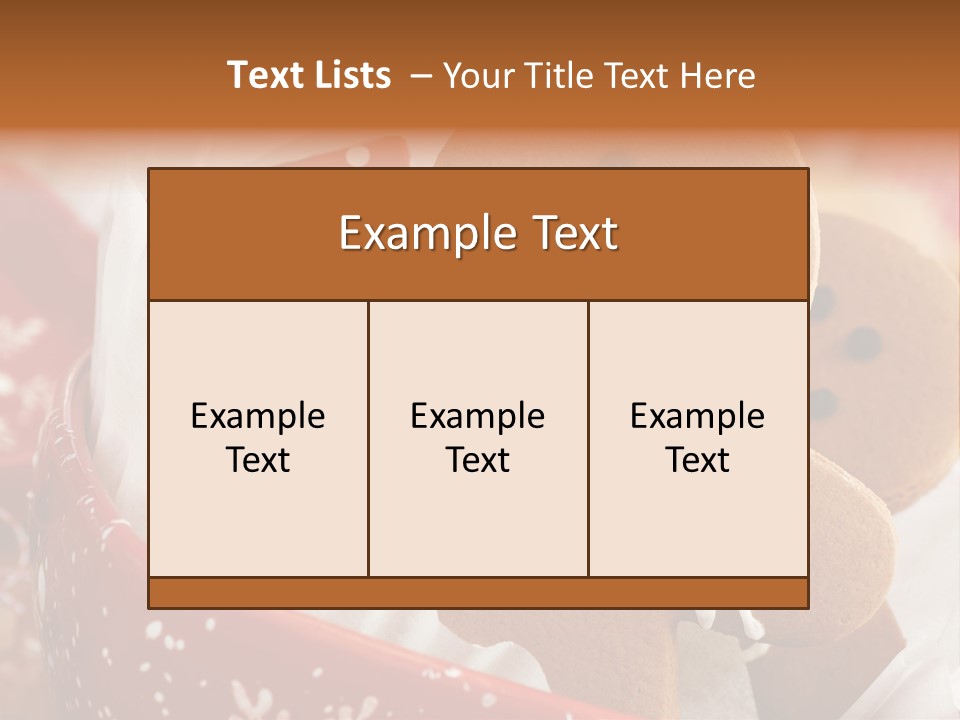 Fun X Mas Sugar PowerPoint Template