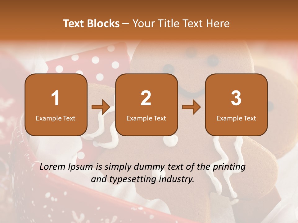 Fun X Mas Sugar PowerPoint Template