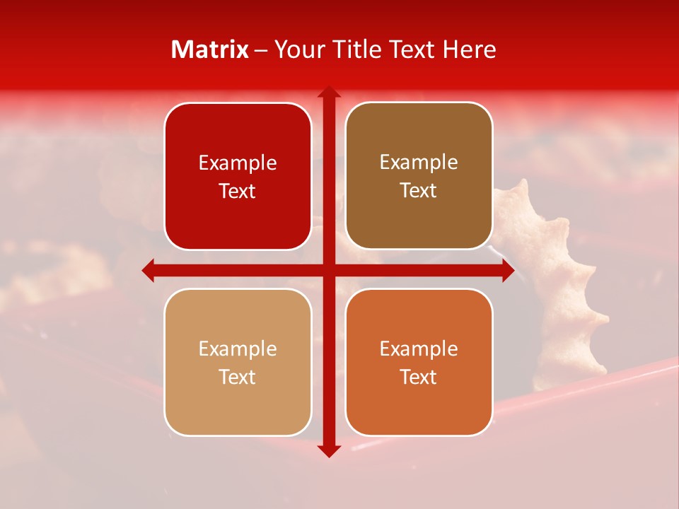 X Mas Still Background PowerPoint Template