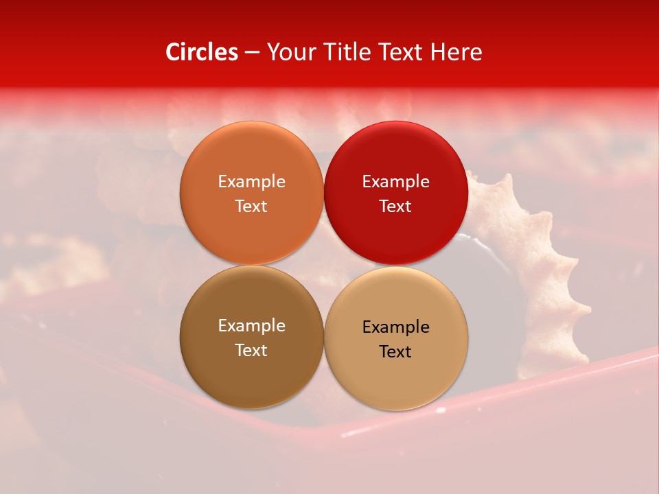 X Mas Still Background PowerPoint Template