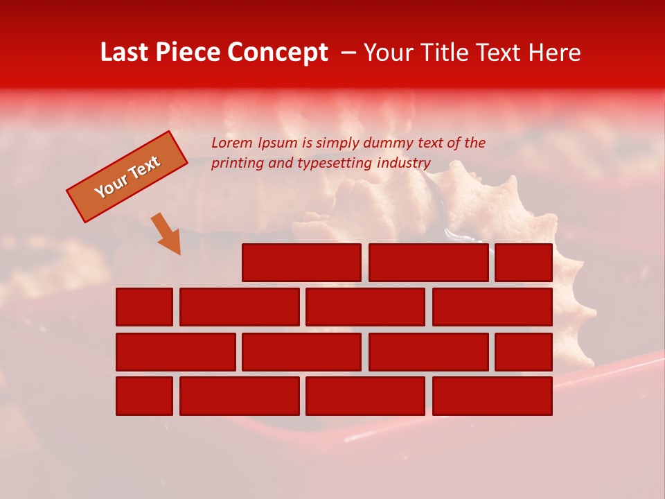 X Mas Still Background PowerPoint Template