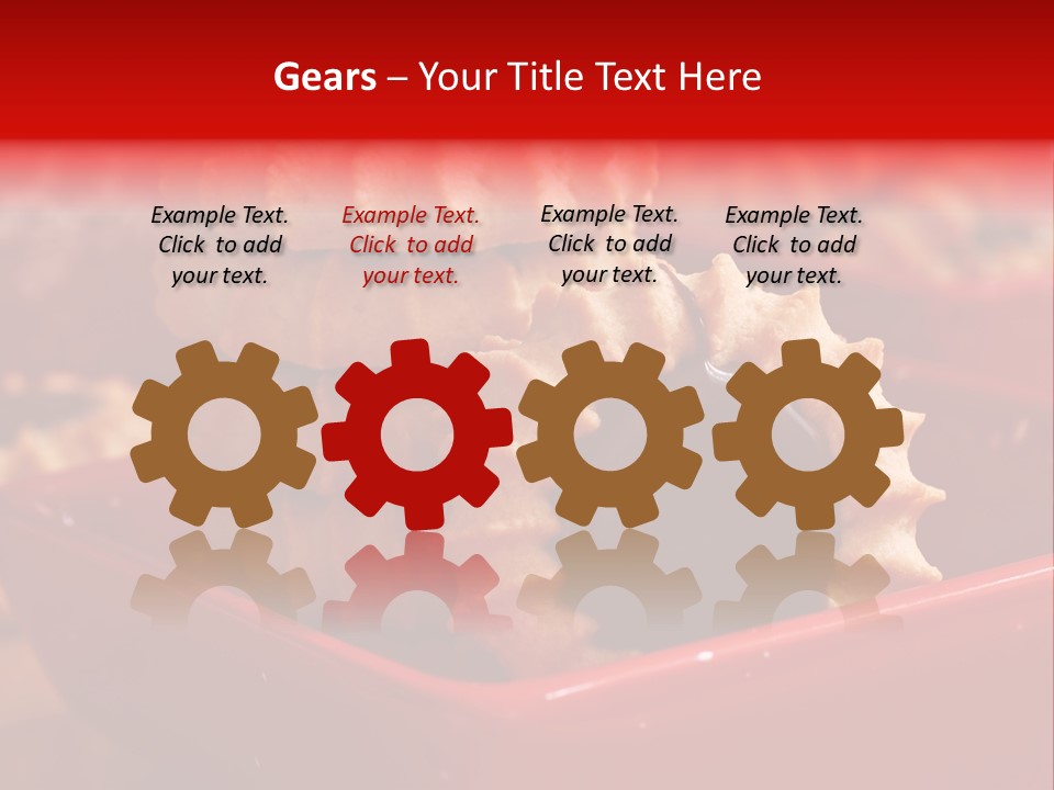 X Mas Still Background PowerPoint Template