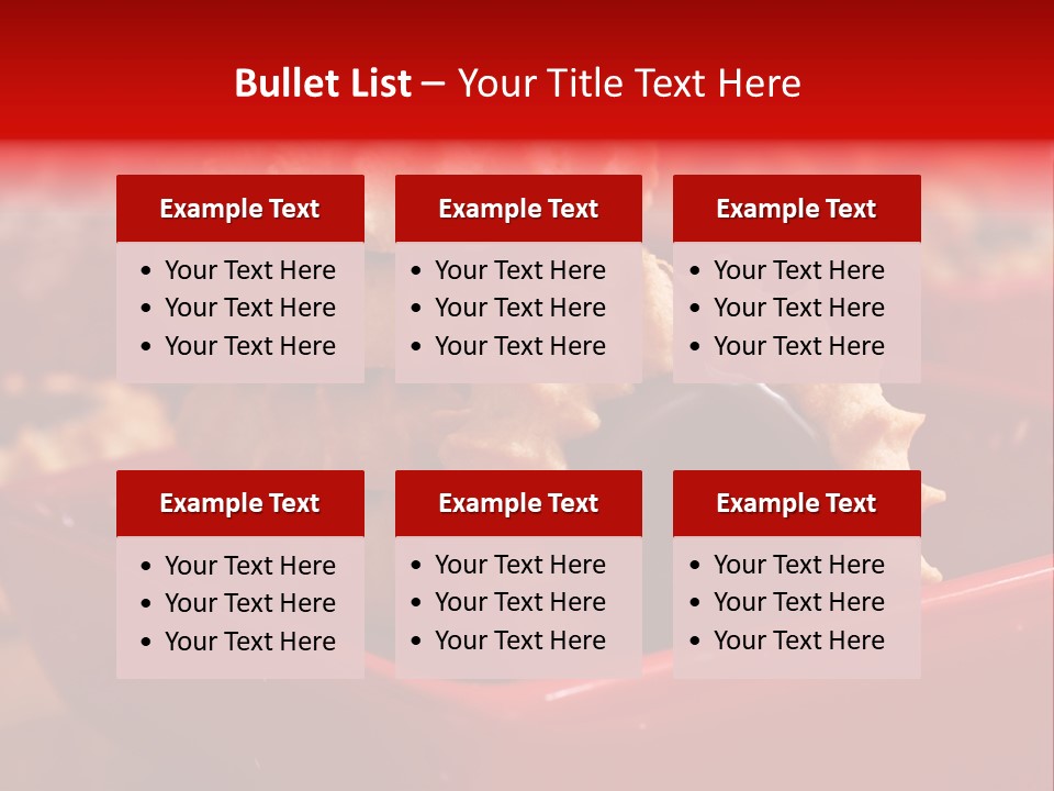 X Mas Still Background PowerPoint Template