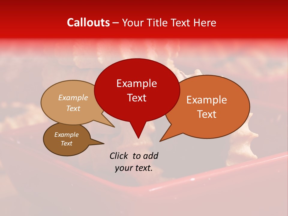 X Mas Still Background PowerPoint Template