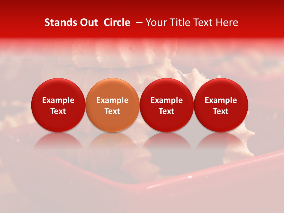 X Mas Still Background PowerPoint Template