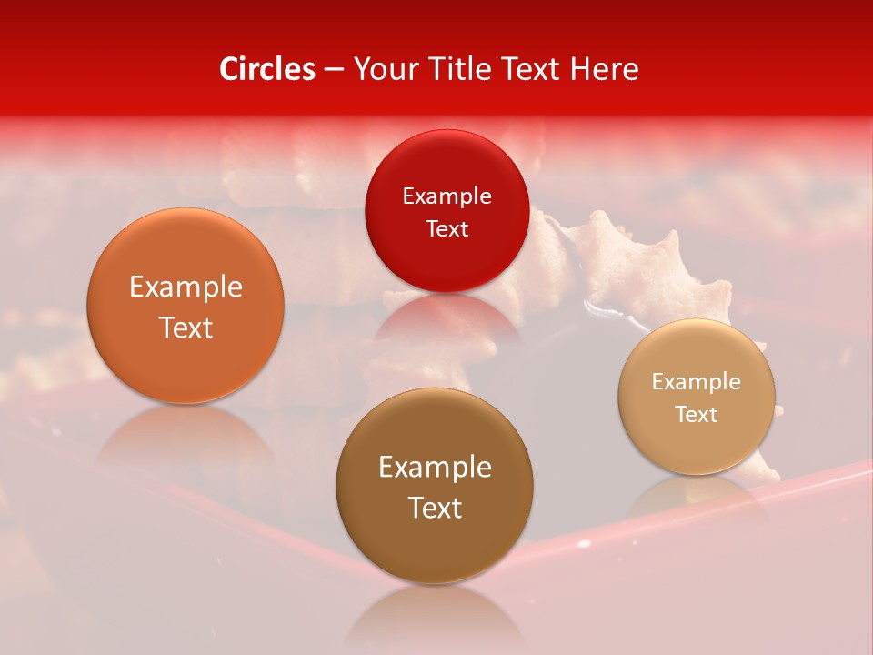X Mas Still Background PowerPoint Template