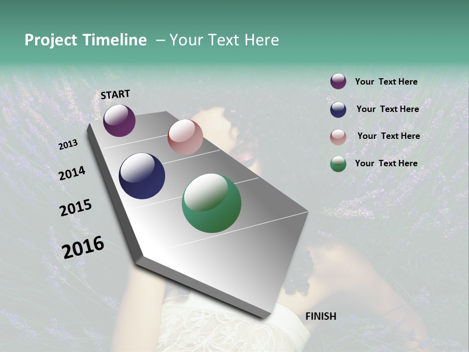 Dream Background Flowers PowerPoint Template