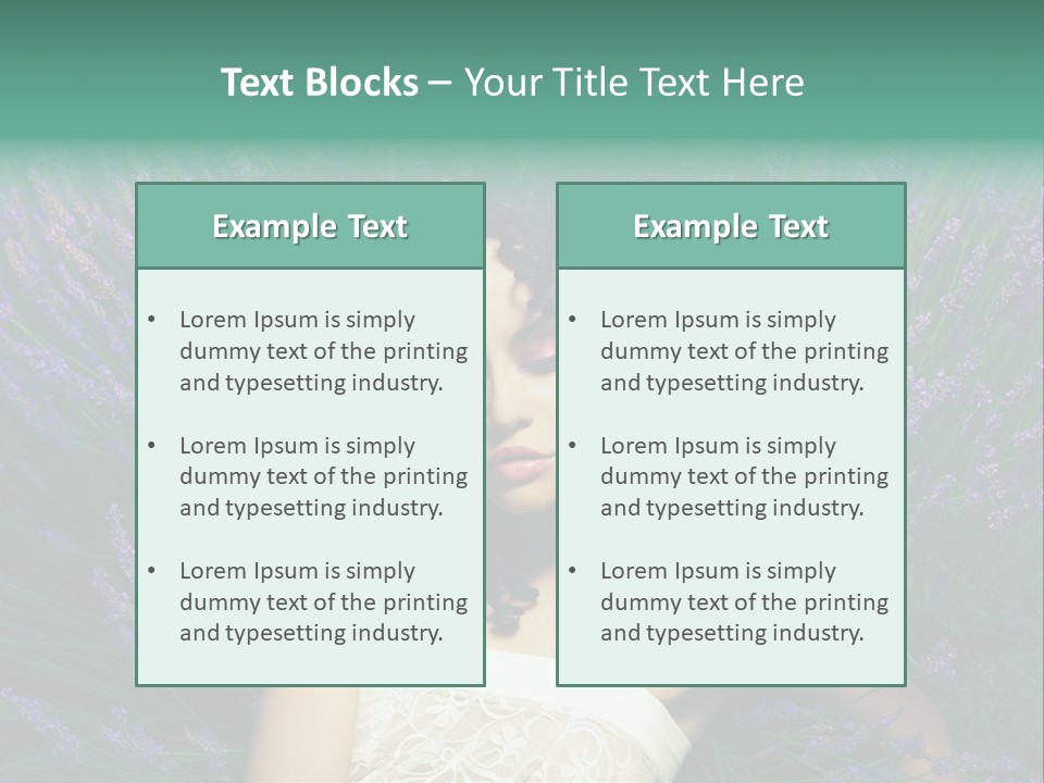 Dream Background Flowers PowerPoint Template