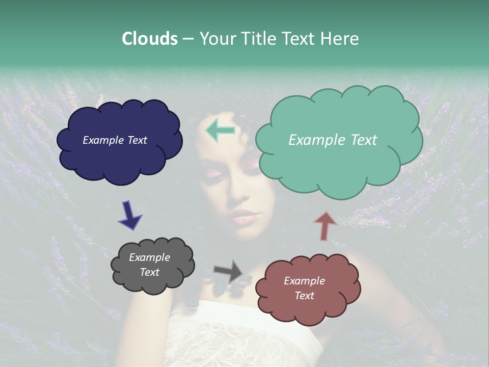 Dream Background Flowers PowerPoint Template