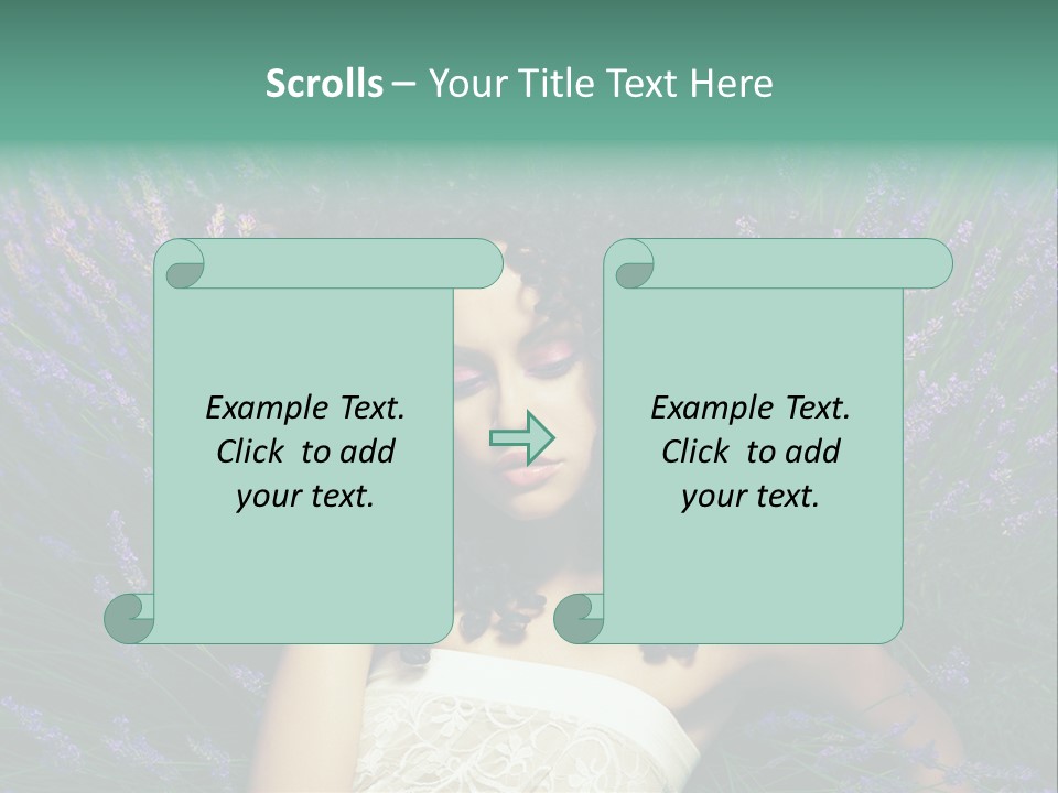 Dream Background Flowers PowerPoint Template