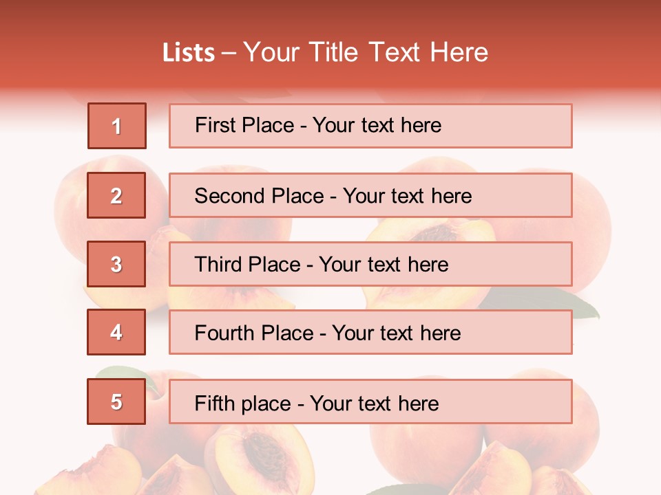 Set Half Fresh PowerPoint Template